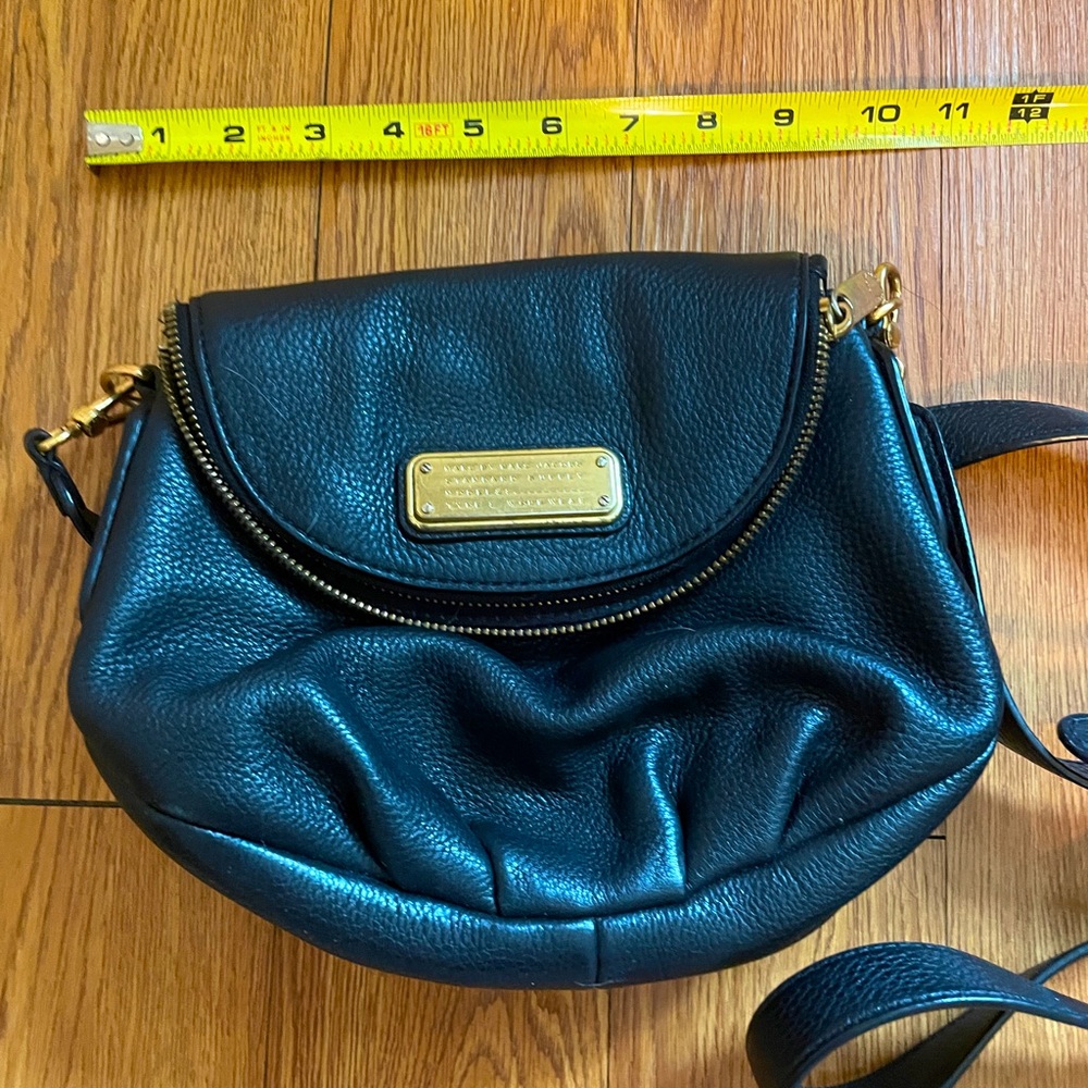 Marc By Marc Jacobs Grained leather black cross body